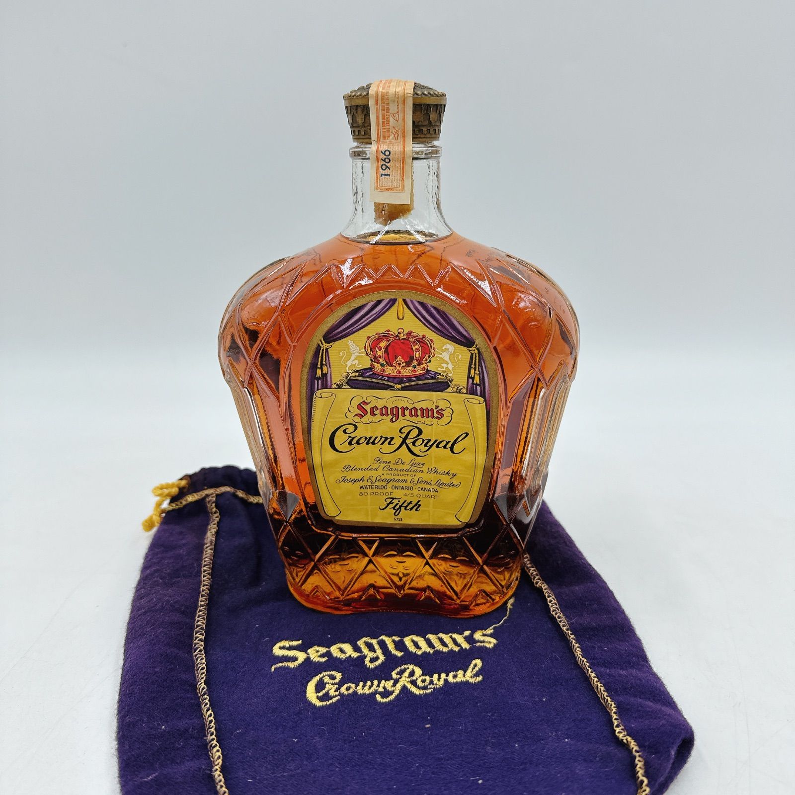 未開栓ウイスキー 未開栓 Seagram's Crown Royal クラウン ローヤル