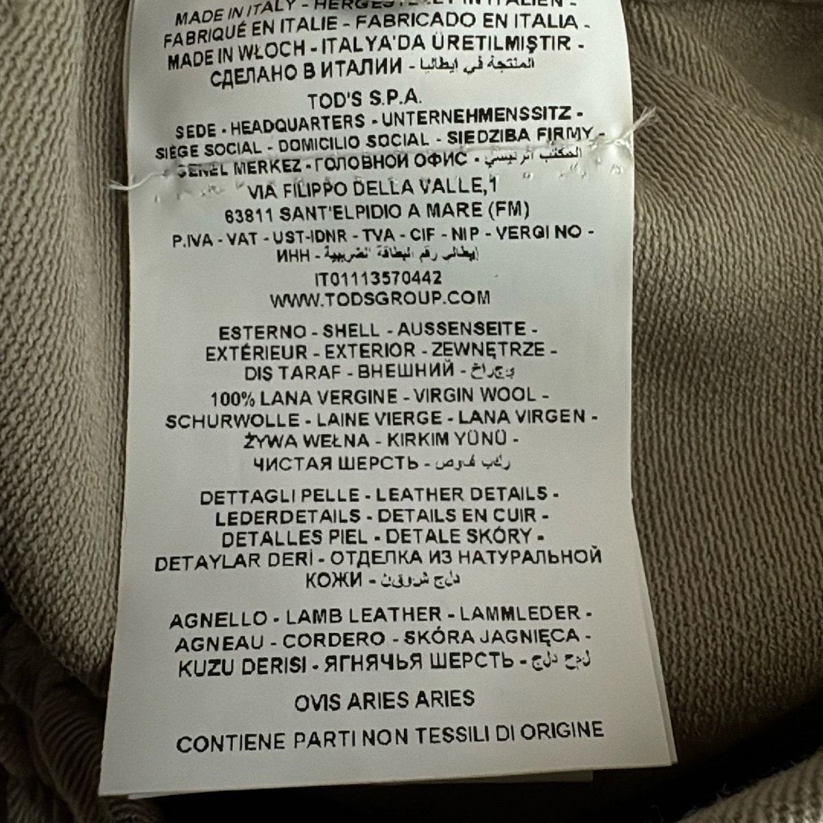 TOD S トッズ パンツ サイズ36 S レディース - グレーベージュ フルレングス DECORATOM_COM_BR