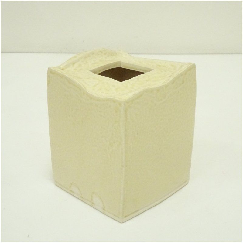 鈴木治造 角花入 共箱 花入れ 茶道 茶道具 花瓶 花器 おしゃれ フラワーベース 道具 茶室 華道 華道具 インテリア hnir