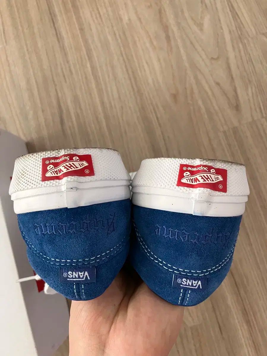  シュプリーム VANS ブルー 270 スニーカー 靴