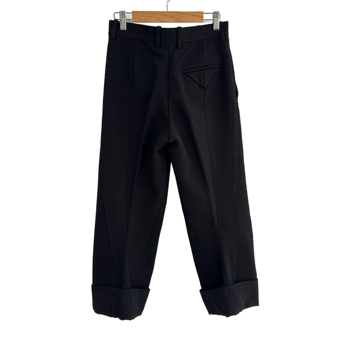BOTTEGA VENETA ボッテガヴェネタ パンツ サイズ34 XS レディース - 黒 フルレングス
