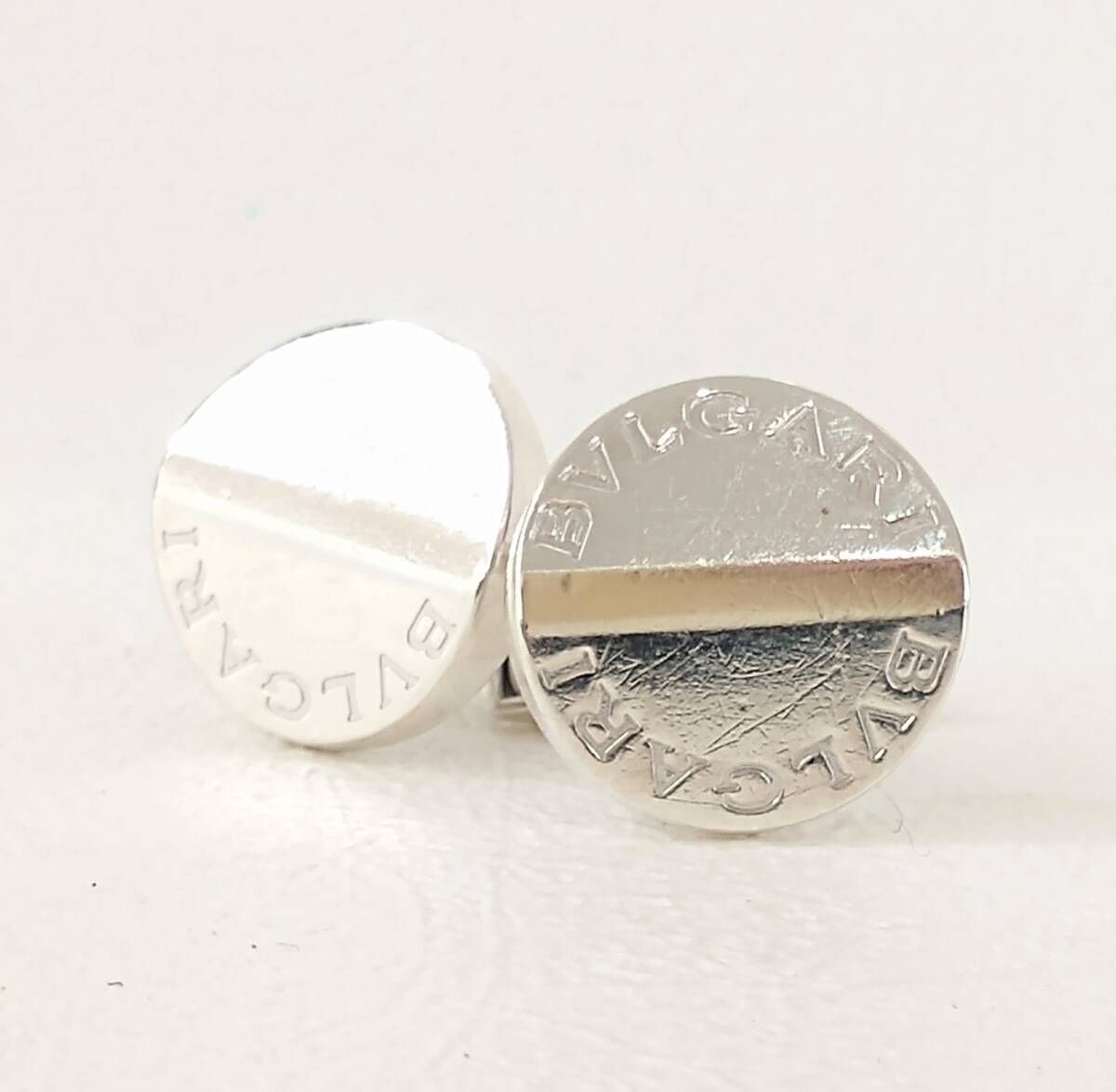 BVLGARI ブルガリ カフス 16.5g ブランド シルバー SV 小物 ビジネス