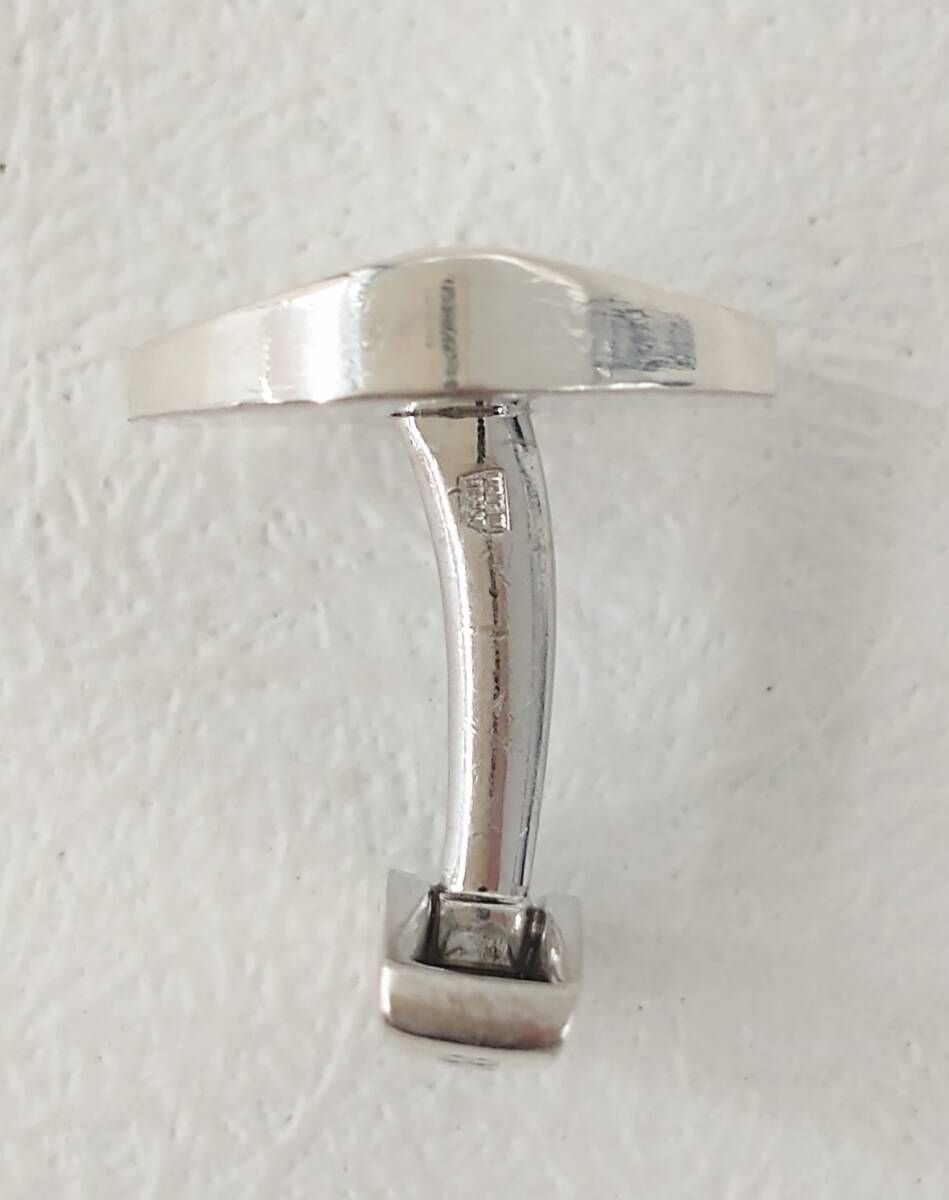 BVLGARI ブルガリ カフス 16.5g ブランド シルバー SV 小物 ビジネス FORTGASGNV_COM_BR