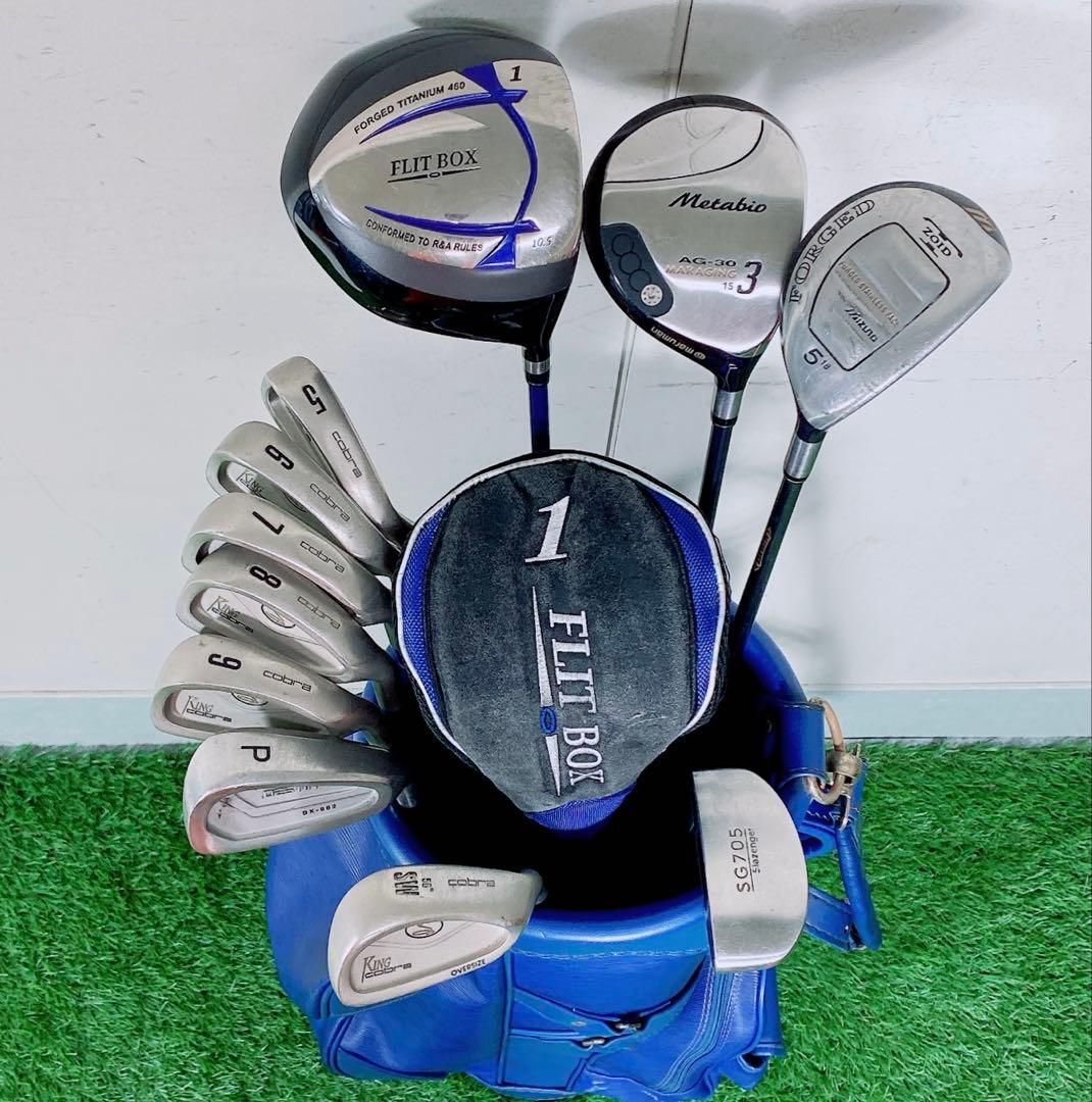 ゴルフクラブ メンズセット FLIT BOX マルマン 入門 N 1625