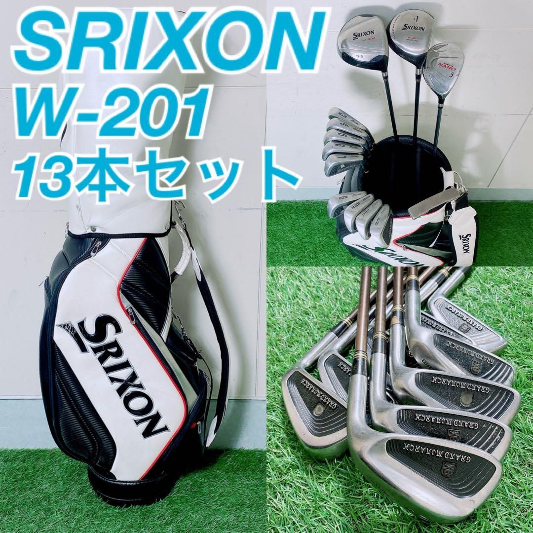 ゴルフクラブ メンズセット スリクソン W-201 404 N1640