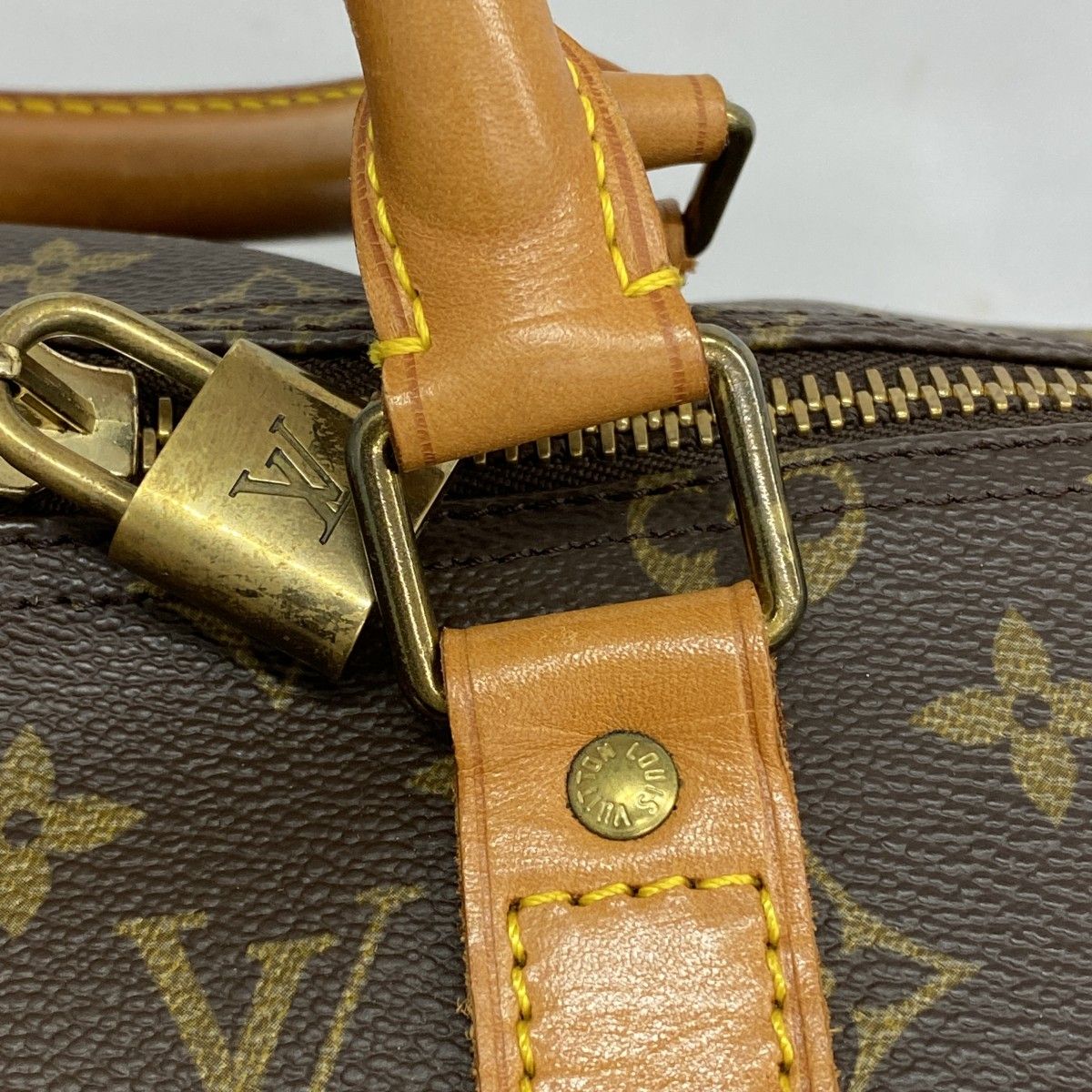 5me6457 ルイヴィトン ボストンバッグ モノグラム キーポル50 M41426 ブラウン メンズ レディース ユニセックス DECORATOM_COM_BR