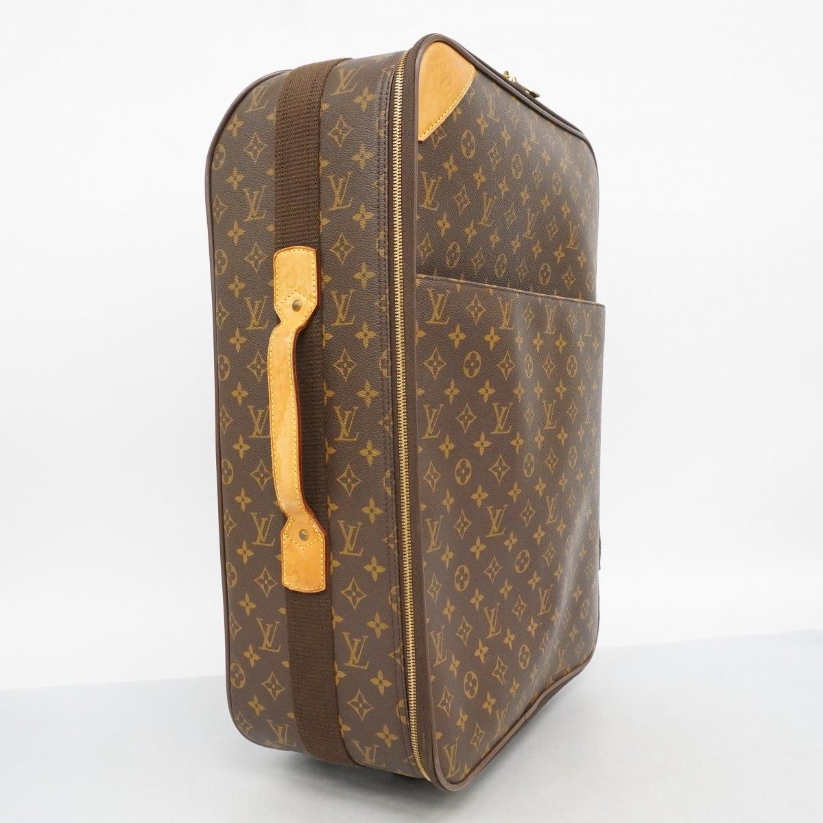 5me6514 ルイヴィトン キャリーバッグ モノグラム ぺガス55 M23294 ブラウン メンズ レディース ユニセックス