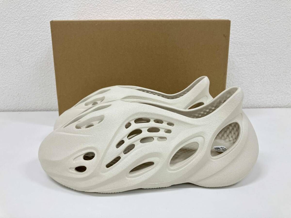 adidas アディダス YEEZY FOAM RUNNER イージー フォーム ランナー SAND サンド ラバー サンダル サイズ10 オフホワイト