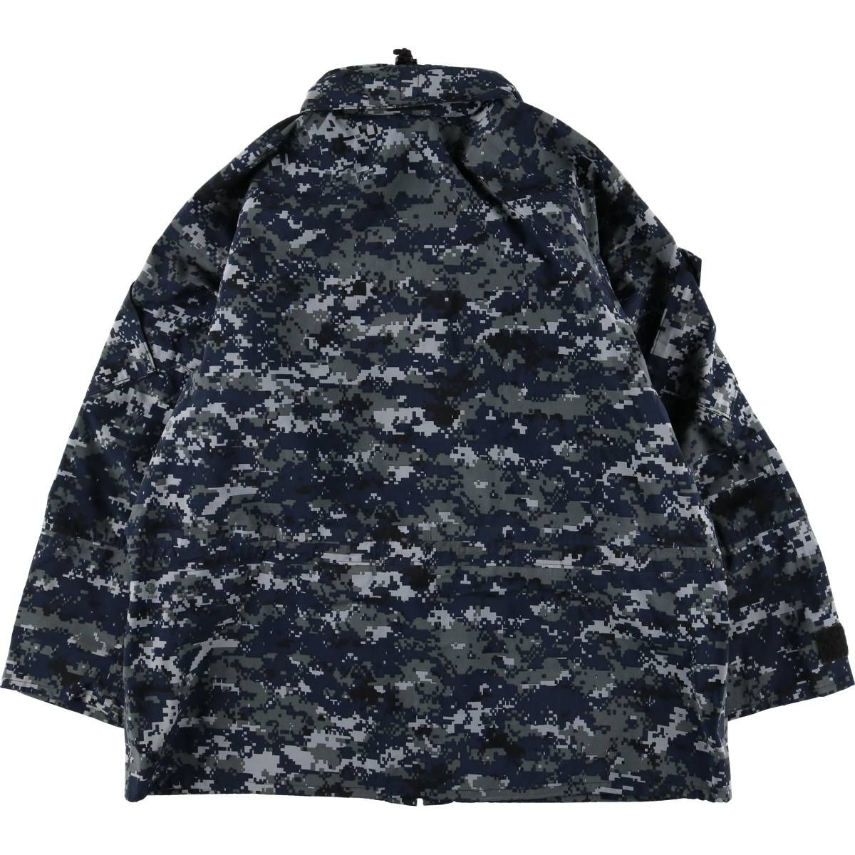 古着 00年代 米軍実品 迷彩柄 NWU デジタルカモ ミリタリー ゴアテックスパーカー X-LARGE-REGULAR メンズXL相当 evb031479