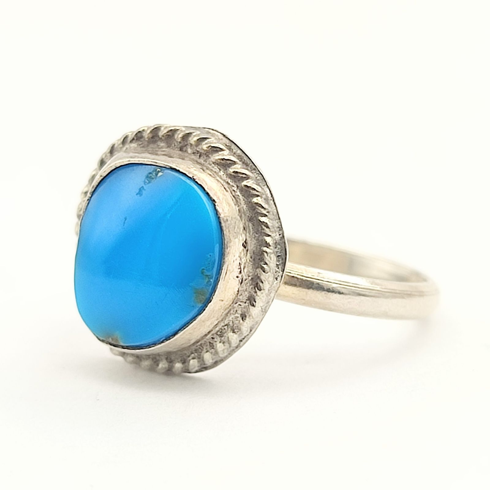 ターコイズデザインリング 7号 - メルカリ