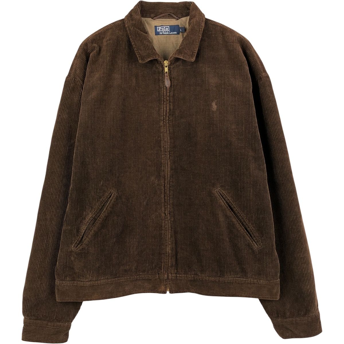 古着 ラルフローレン Ralph Lauren POLO by Ralph Lauren コーデュロイ スイングトップ スポーツジャケット メンズL相当 evb032683
