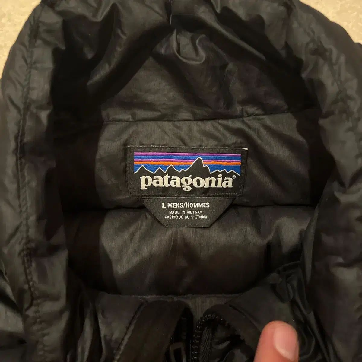 パタゴニア ダウン セーター ベスト ブラック