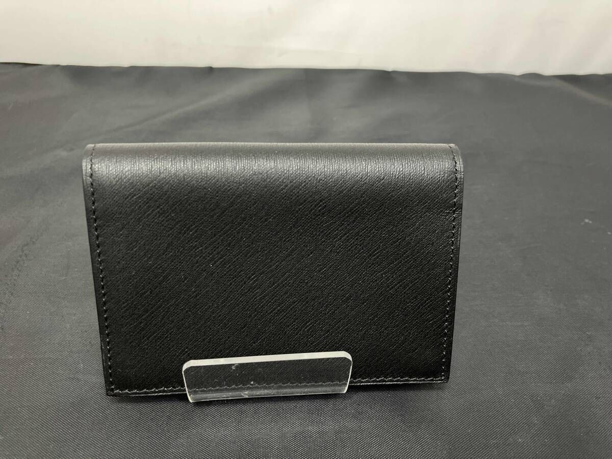 Dunhill ダンヒル カードケース 名刺入れ ブラック系 黒系 メンズ