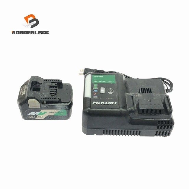 品 HiKOKI ハイコーキ 36V 2.5Ah 純正 マルチボルトバッテリー BSL36A18 急速充電器 UC18YDL2 付 リチウムイオン電池117546