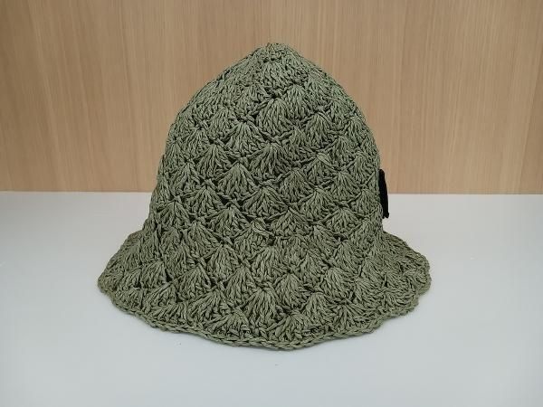 SUPERDUPER スーパードゥーパー MIRACOLO ミラコロ DAPER ダッパー FAN ファン STRAW ストローハット モスグリーン 通年