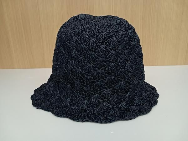 SUPERDUPER スーパードゥーパー MIRACOLO ミラコロ DAPER ダッパー FAN ファン STRAW ストロー ハット ネイビー 通年