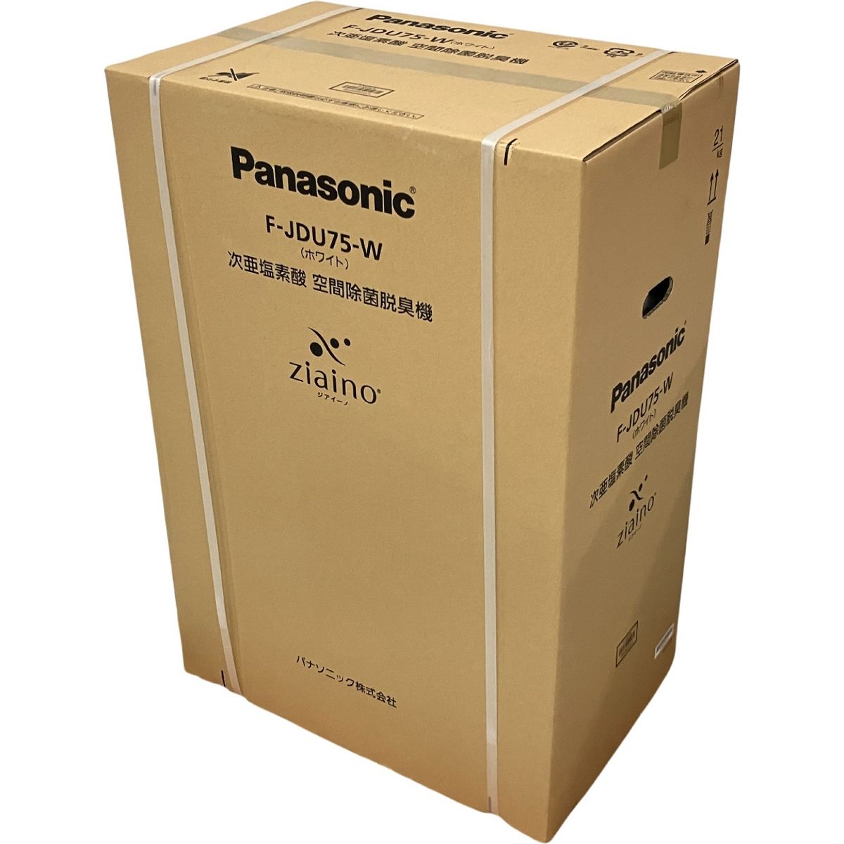 Panasonic F-JDU75-W ジアイーノ 業務用 次亜塩素酸 空間除菌脱臭機 パナソニック 家電 H10586886