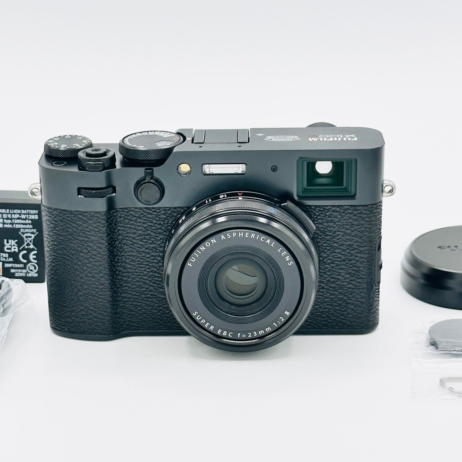 600ショット 富士フイルム デジタルカメラ X 100Ⅵ ブラック B