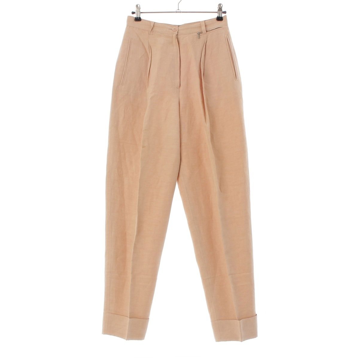 グッチ 1995年 トムフォード期 ベルテッドスラックス ボトムス ピンクベージュ 40