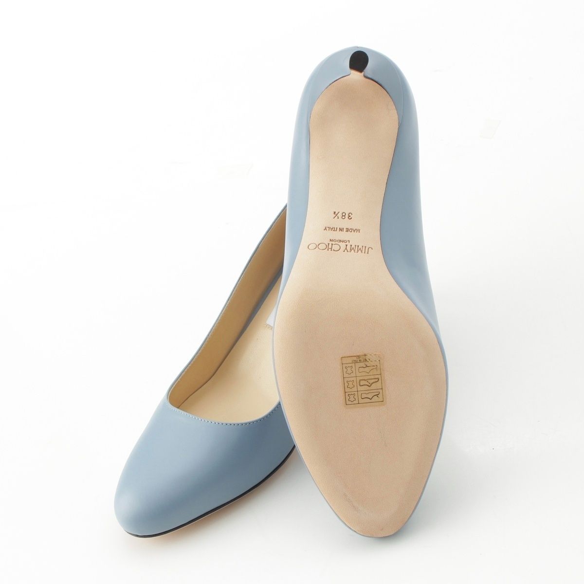 レザー ラウンドトゥ