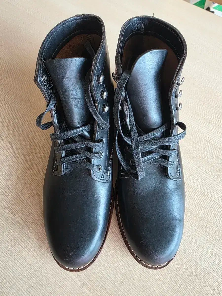 ウール ブルイン 1000マイル ブーツ ブラック 8 5D