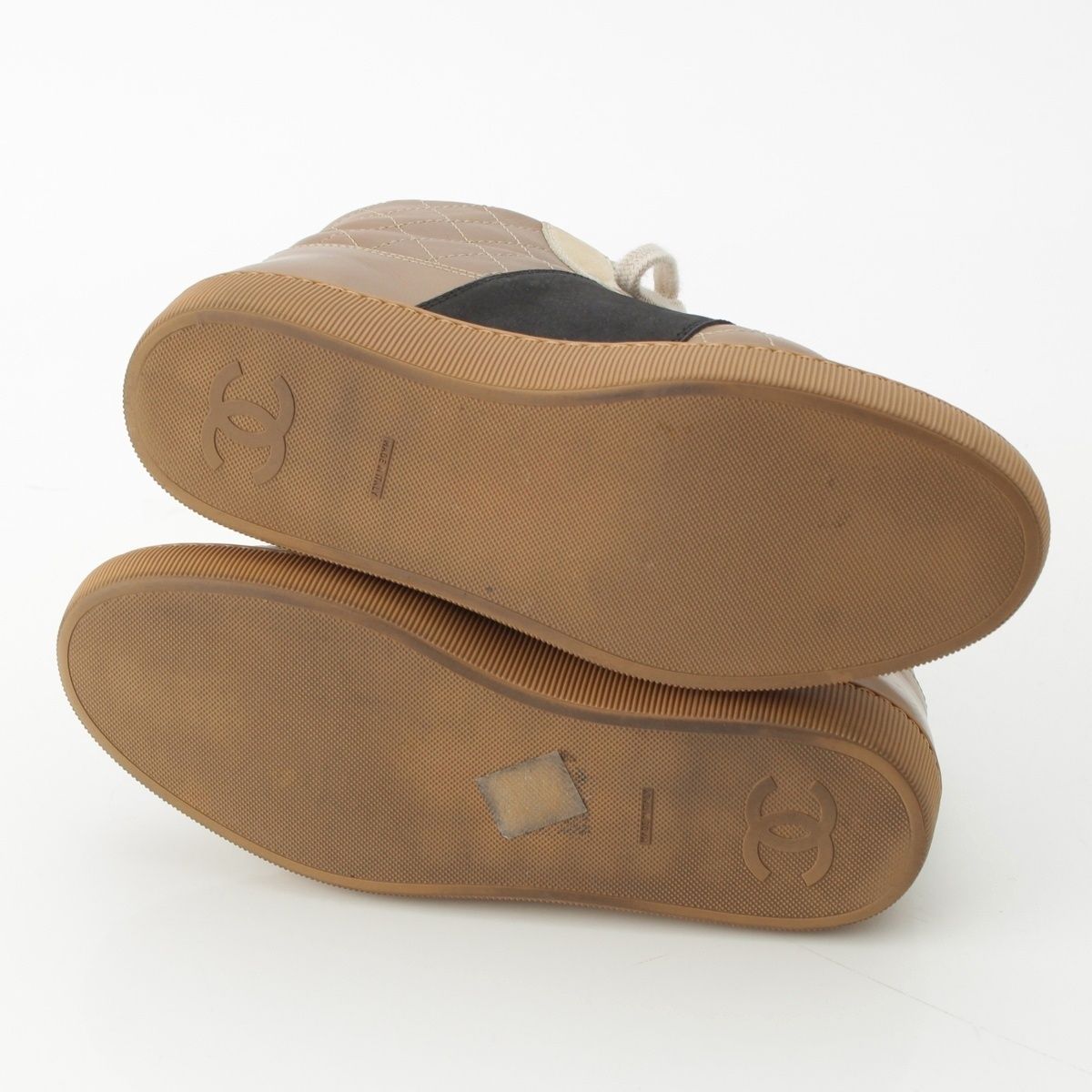 シャネル レザー ココマーク ハイカット スニーカー シューズ G29257  