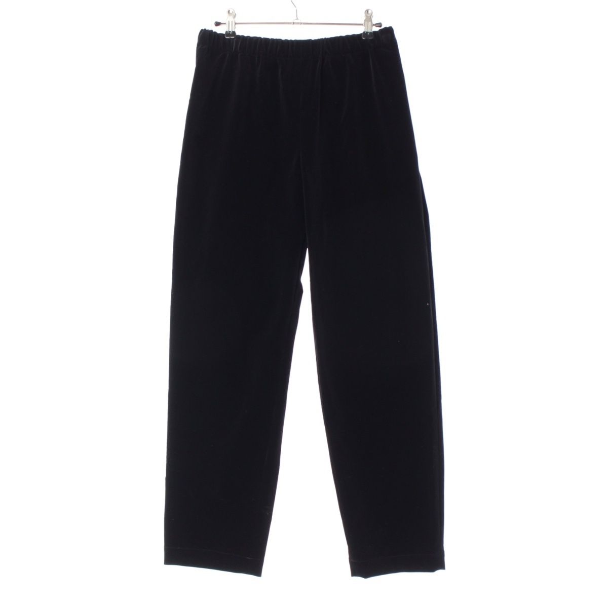 コムデギャルソン AD2017 ベロア ベルベット イージー パンツ ボトムス GB-P007 ブラック M