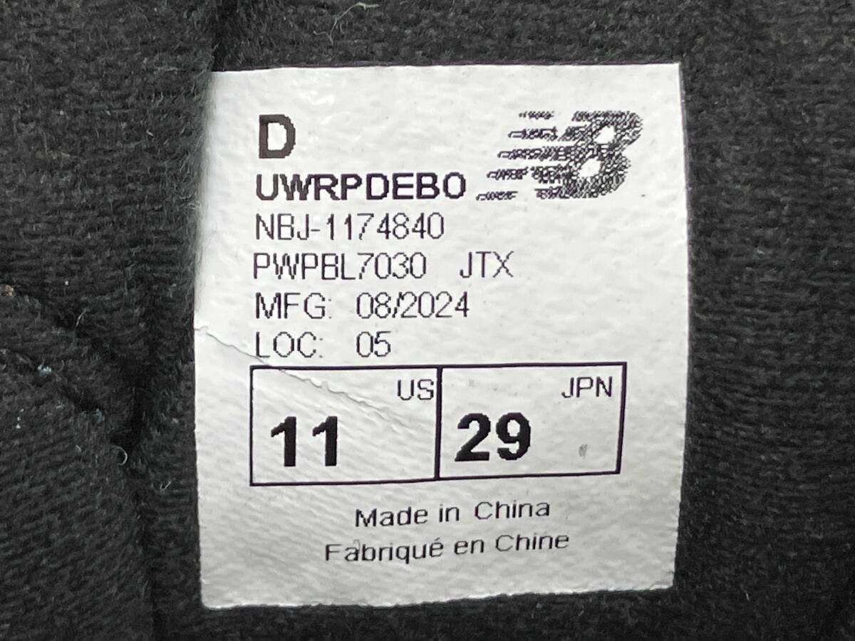 balance UNITED ARROWS ニュー ンス ユナイテッドアローズ スニーカー ブラック 29 cm