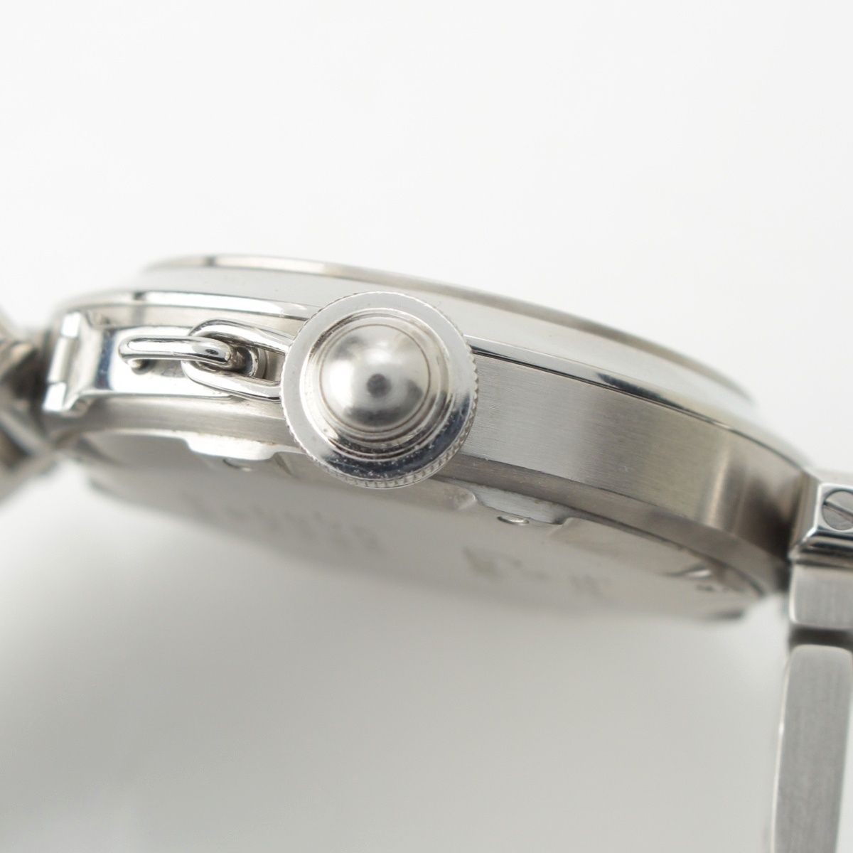 カルティエ パシャC AT SS 腕時計 ホワイト文字盤 W31015M7 シルバー FORTGASGNV_COM_BR