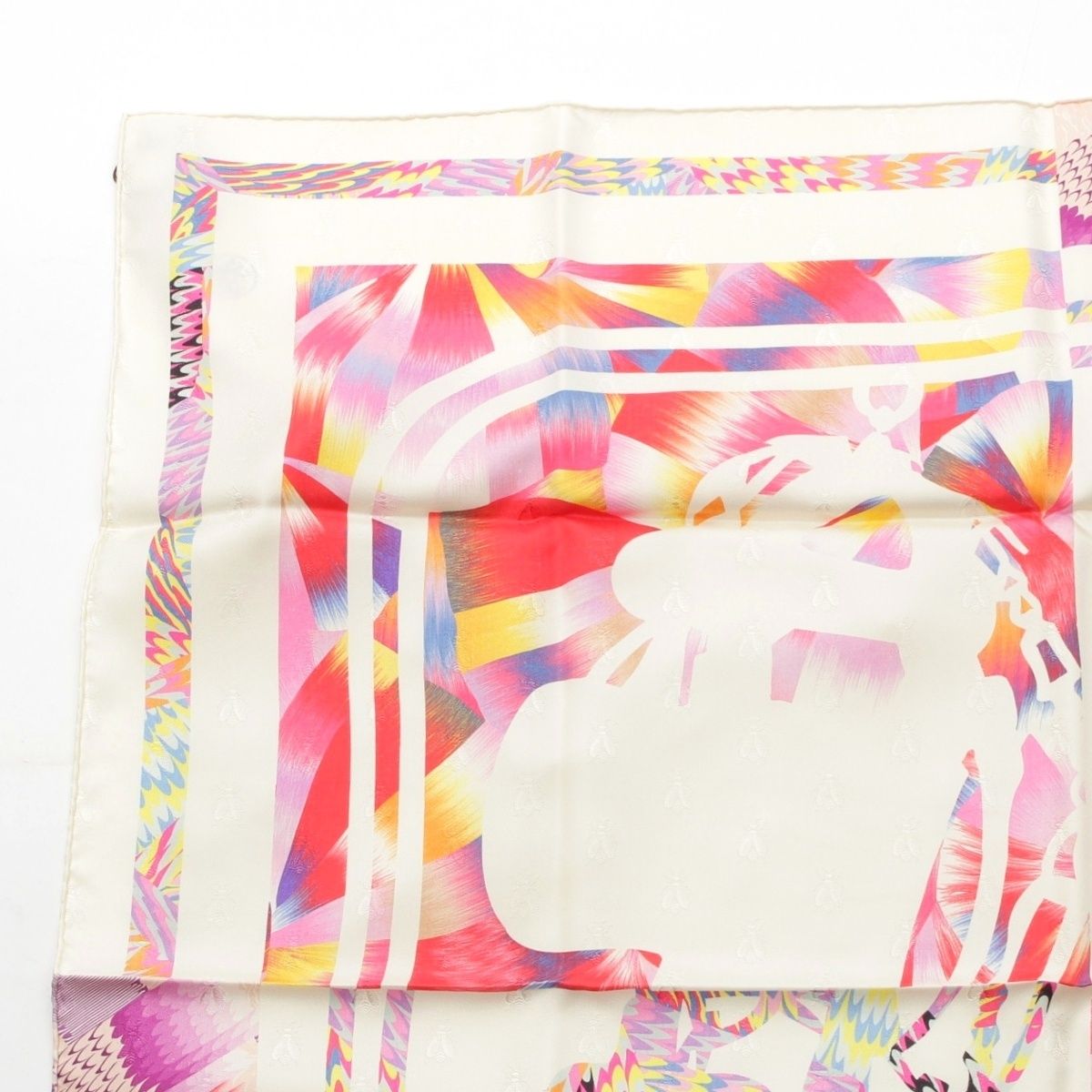 エルメス カレ90 Brides de Gala Marble ブリッド ドゥ ガラ 京都マーブル シルク スカーフ マルチ