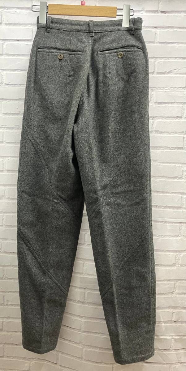 ISSEY MIYAKE イッセイミヤケ 80s ISSEY SPORT ウールスラックス アーカイブ パンツ グレー Mサイズ