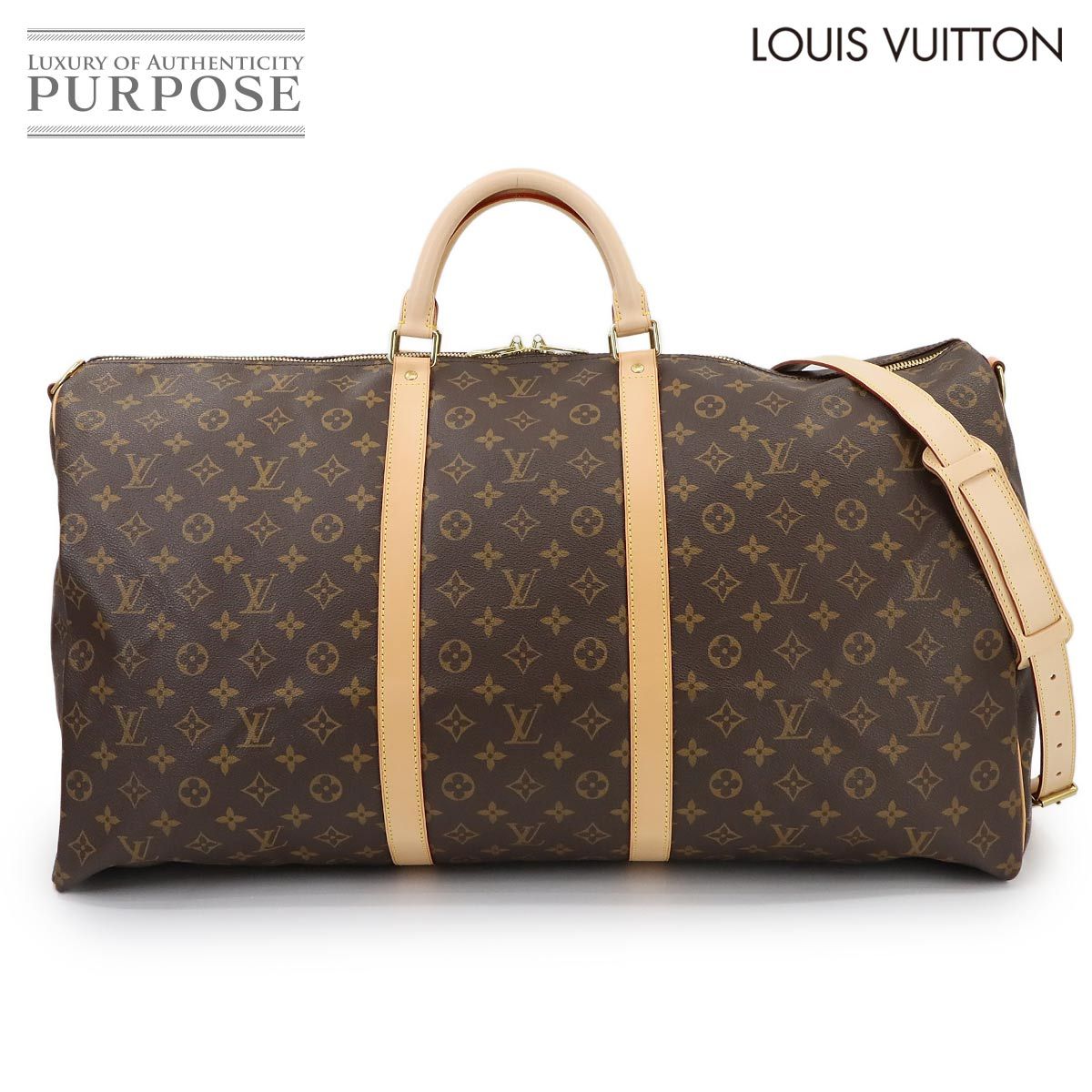 ルイ ヴィトン LOUIS VUITTON モノグラム キーポル バンドリエール 60 2way ボストン ショルダー バッグ M41412 90299134
