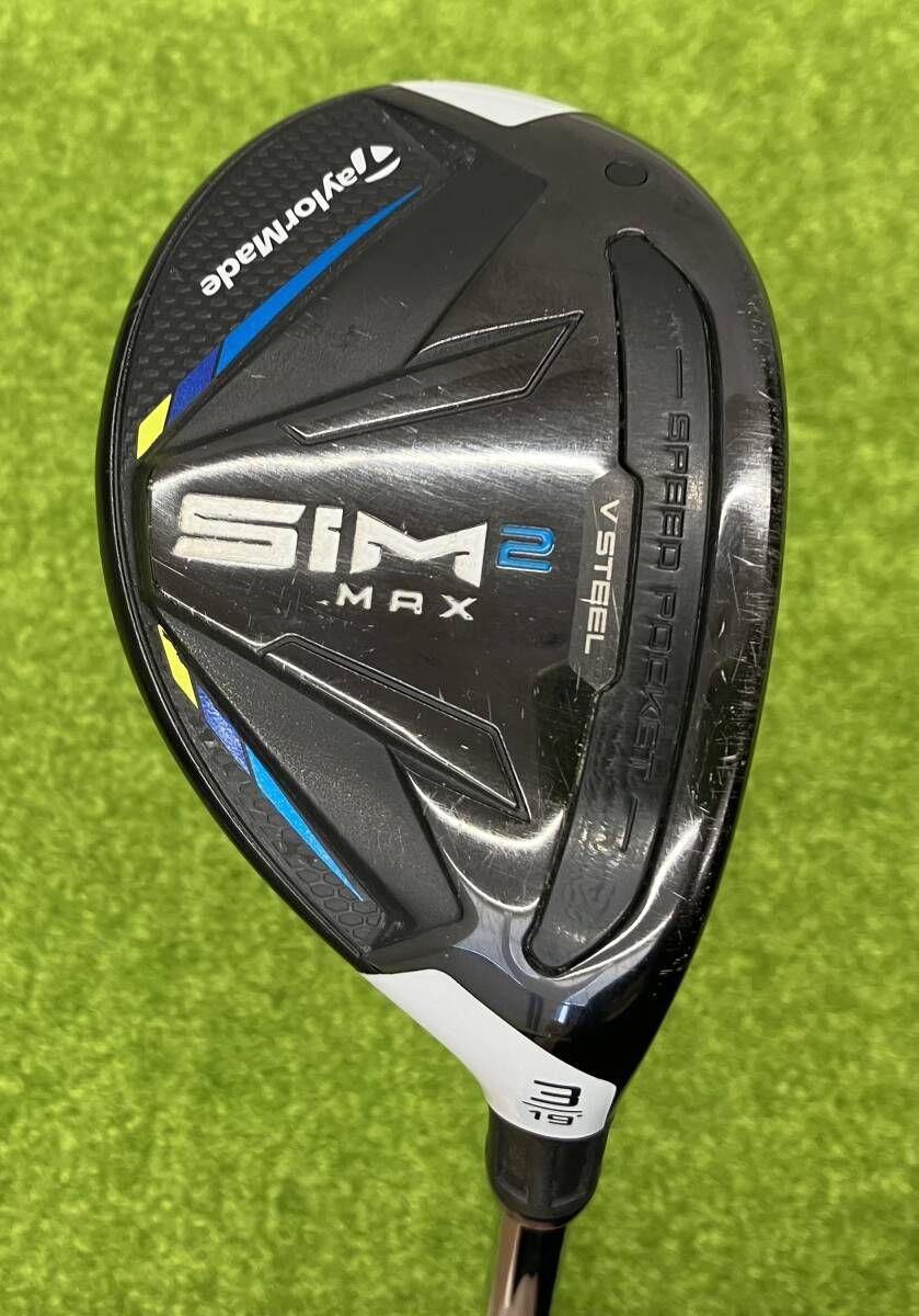 テーラーメイド SIM2 MAX ユーティリティ 19° 3番手 N.S.PRO MODUS3 TOUR105 フレックスX