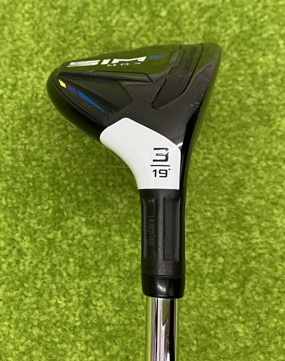 テーラーメイド SIM 2 MAX ユーティリティ 19° 3番手 N.S.PRO MODUS 3 TOUR 105 フレックスX