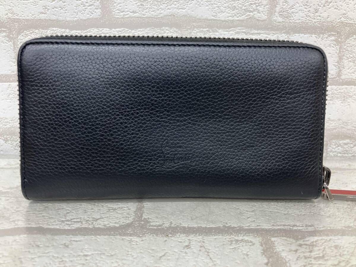 Christian Louboutin M PANETTONE WALLET GALF EMP クリスチャン ルブタン パネトーネ ガルフ エンプ 長財布 レディース ブラック