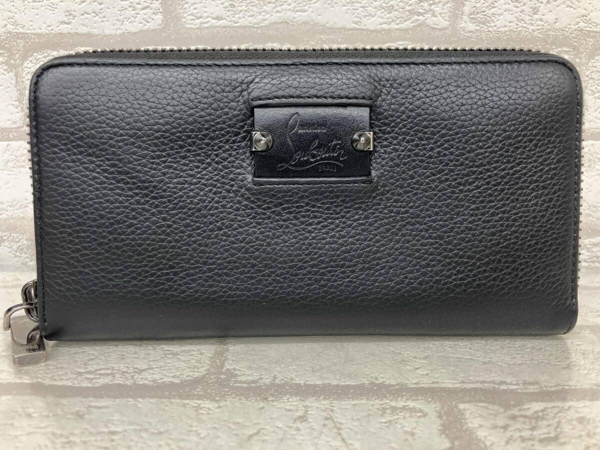 Christian Louboutin M PANETTONE WALLET GALF EMP クリスチャン ルブタン パネトーネ ガルフ エンプ 長財布 レディース ブラック