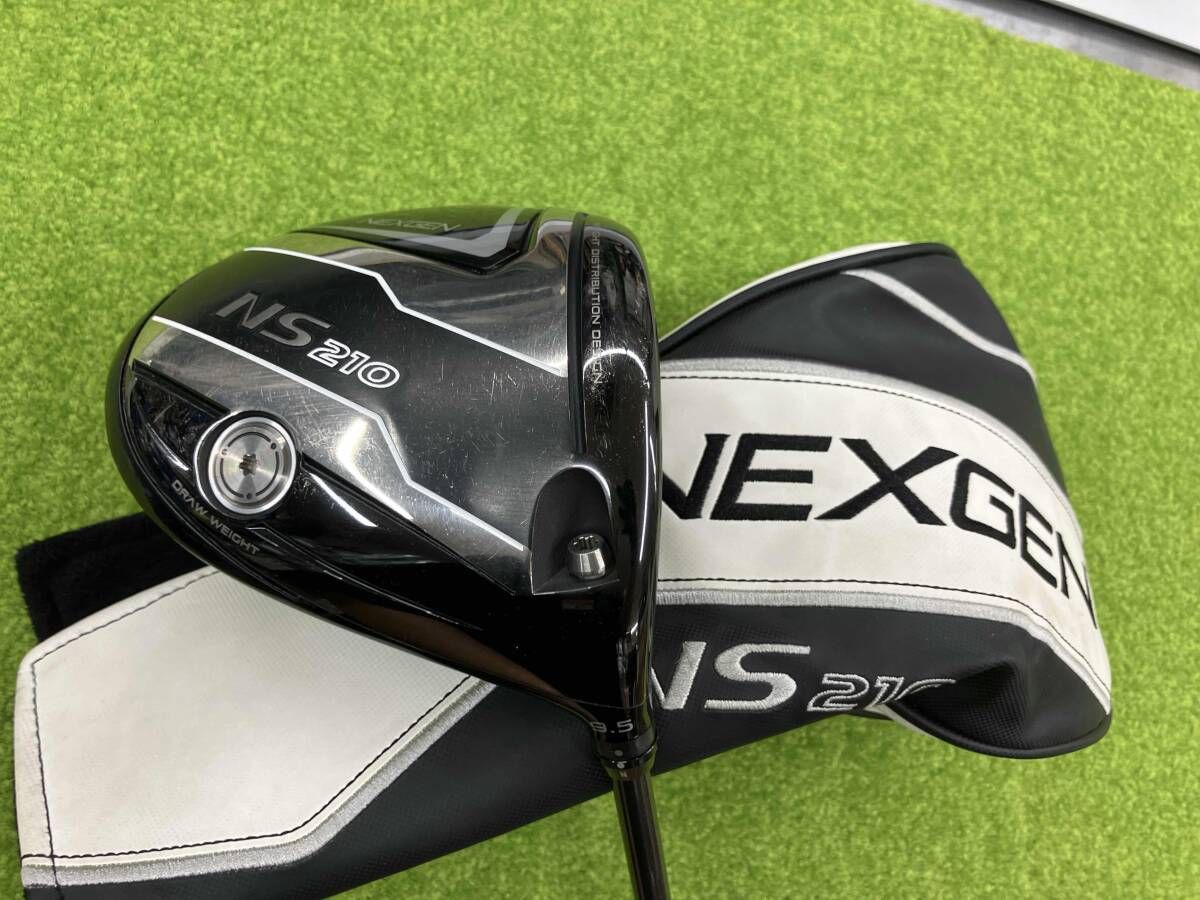 ネクスジェン NEXGEN ドライバー NS210 9.5度 EI-F ヘッドカバー付き