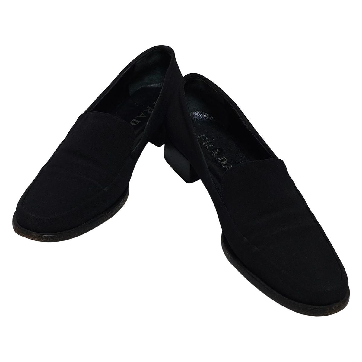 PRADA プラダ ローファー レディース - 黒