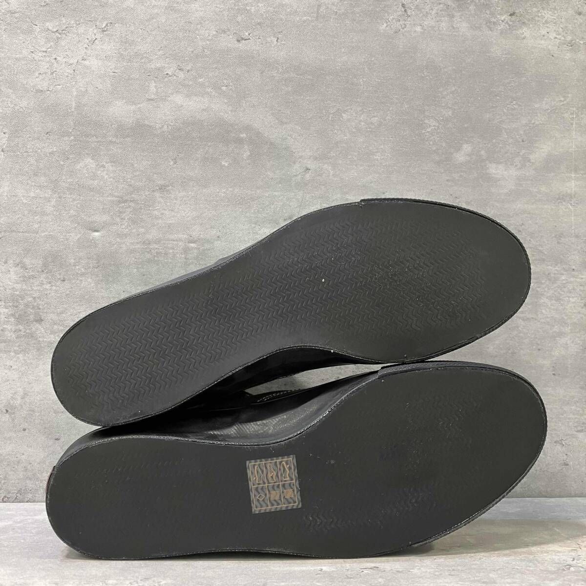 WAKOUWA×HOMME PLISSE ISSEY MIYAKE CANVAS DECK SHOES-HI キャンバス 