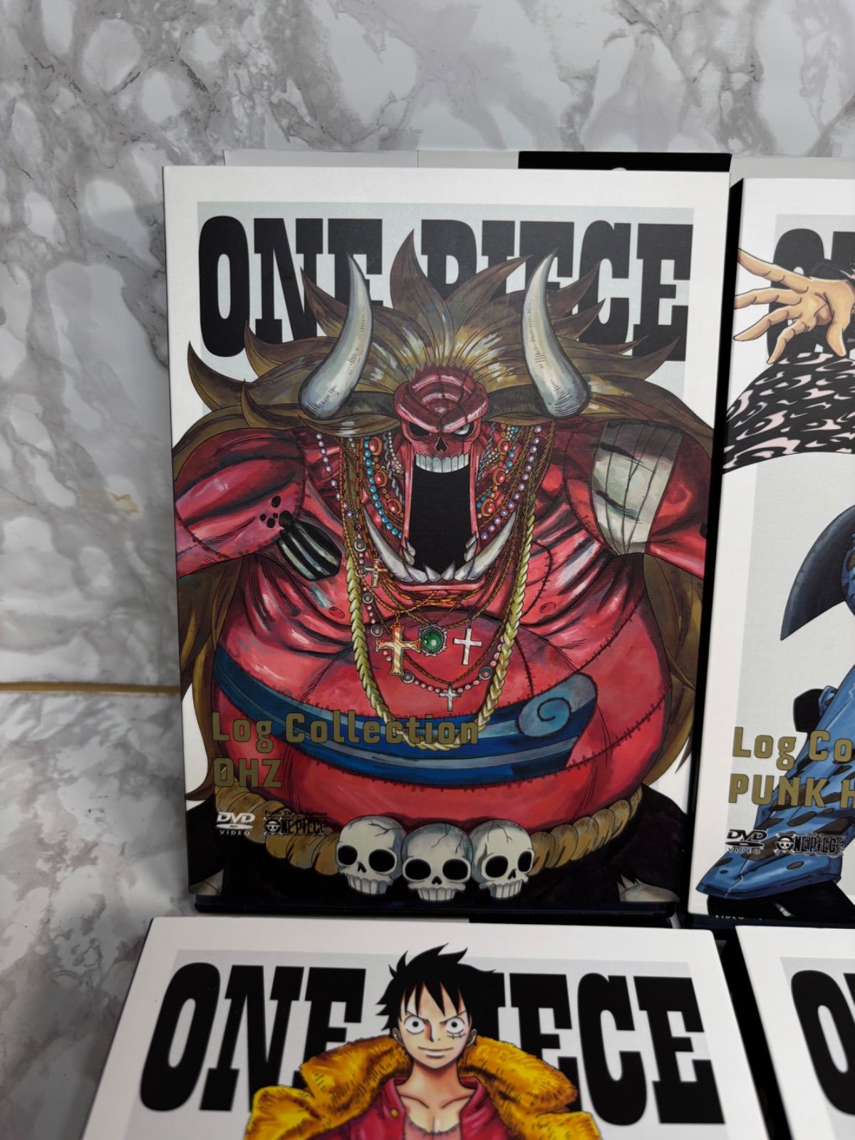 ワンピース ログコレクション 7点セット ゾウ シーザー エース 藤虎