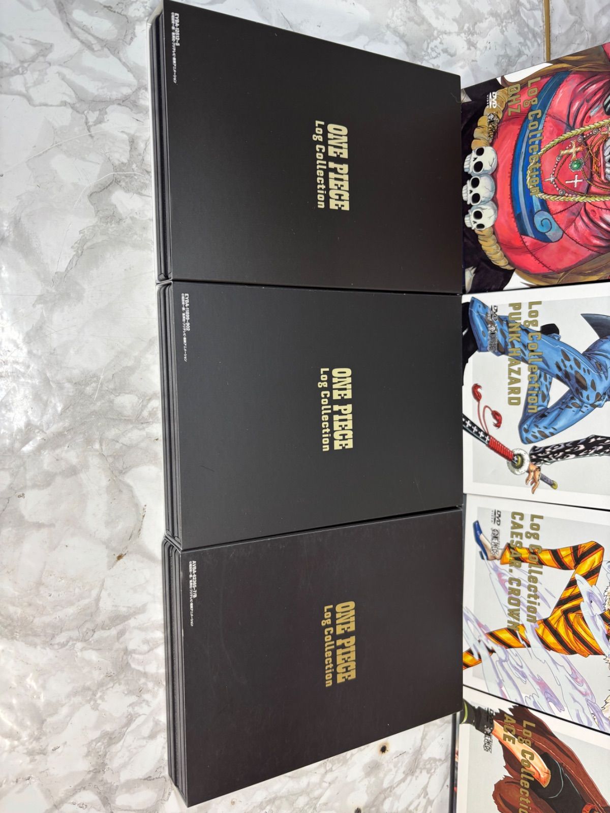 ワンピース ログコレクション 7点セット ゾウ シーザー エース 藤虎