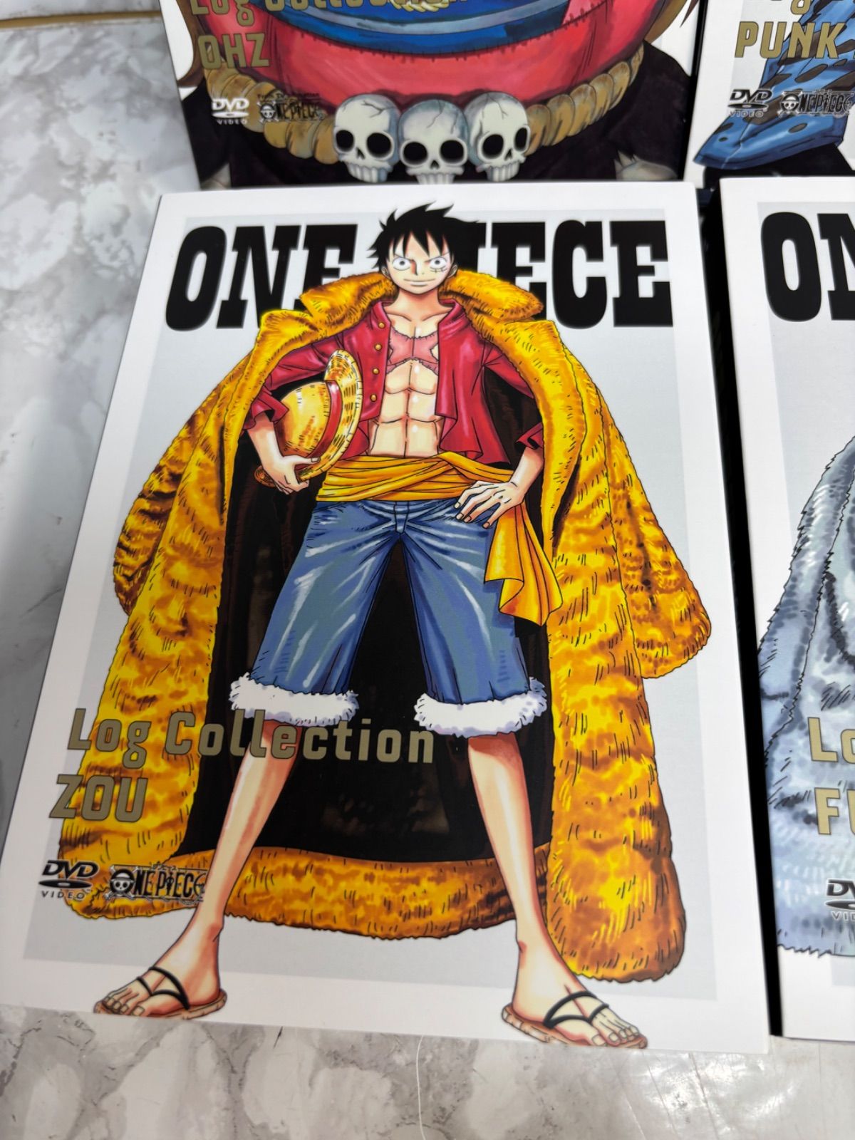 ワンピース　ログコレクション　7点セット　ゾウ　シーザー　エース　藤虎　ルーキー ワンピース ログコレクション 7点セット ゾウ シーザー エース 藤虎