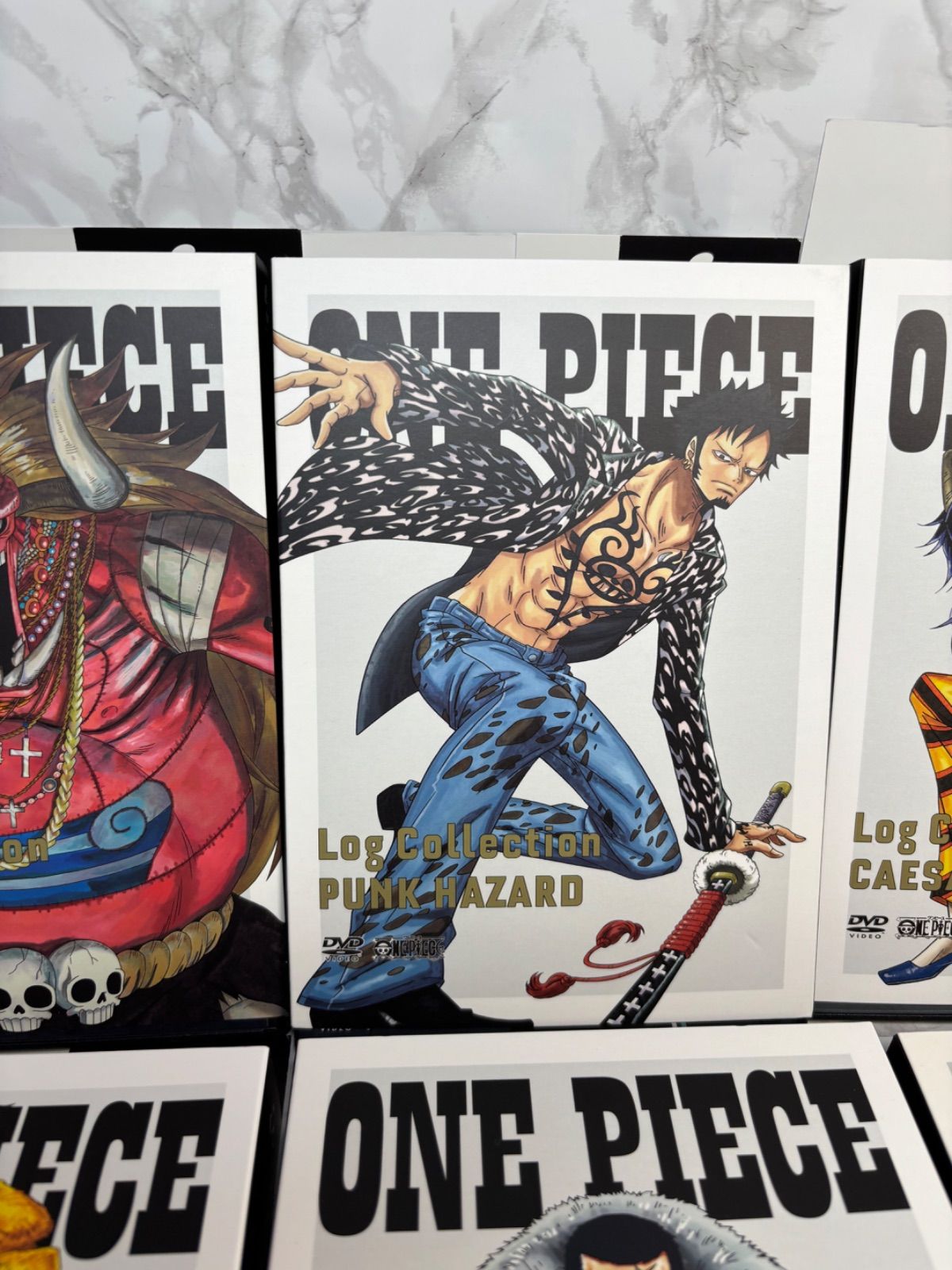ワンピース　ログコレクション　7点セット　ゾウ　シーザー　エース　藤虎　ルーキー ワンピース ログコレクション 7点セット ゾウ シーザー エース 藤虎
