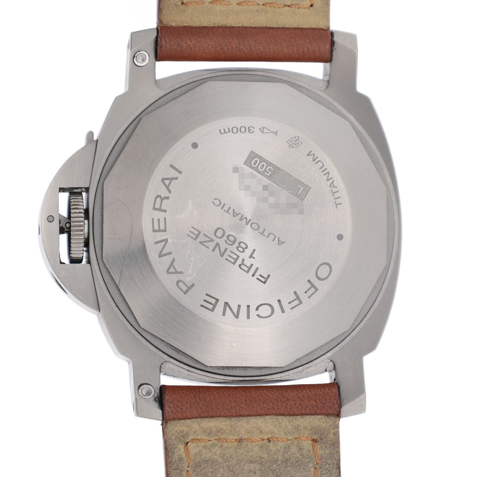 500本 パネライ ルミノールマリーナ チタニオ メンズ 腕時計