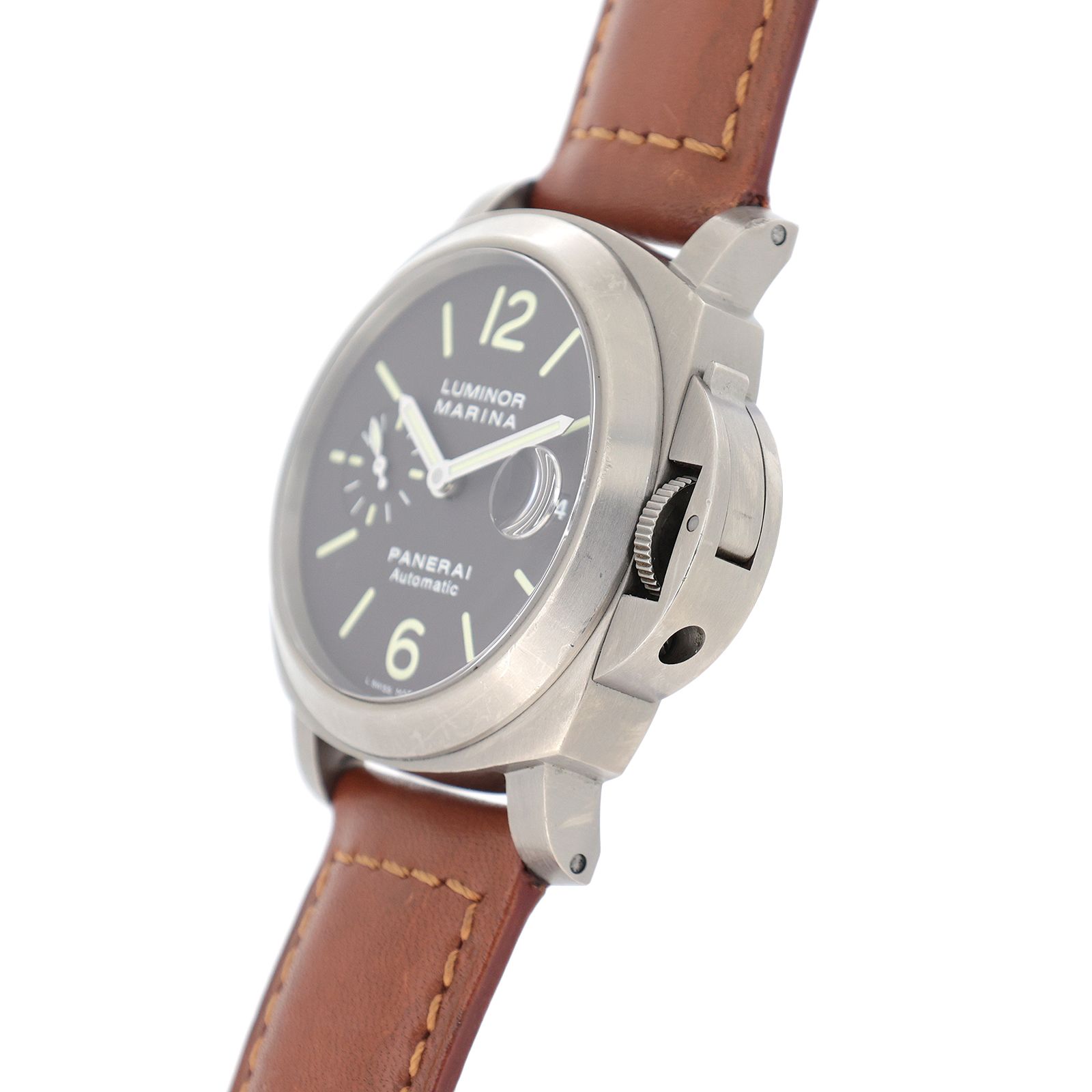 500本 パネライ ルミノールマリーナ チタニオ メンズ 腕時計