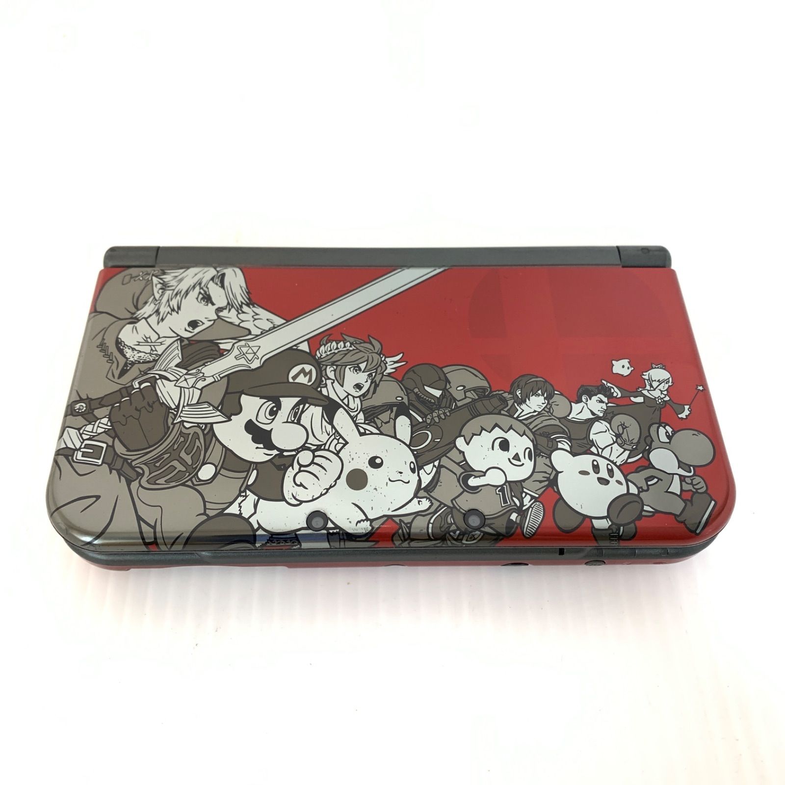 任天堂 NINTENDO ３DS LL RED-001 ソフト付 M71105-11
