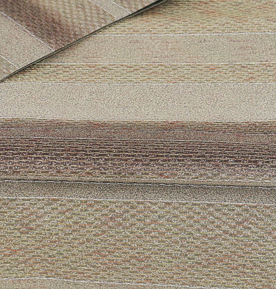 お洒落訪問着用 大島紬