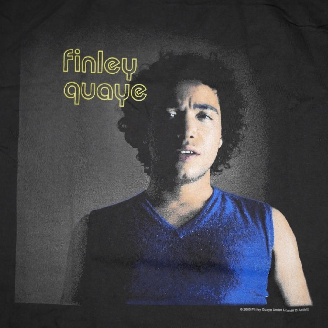 2XL 00s FINLEY QUAYE フィンリークェイ Tシャツ フィンリイ クェイ フィンリー クエイ ヴァンガード Vanguard
