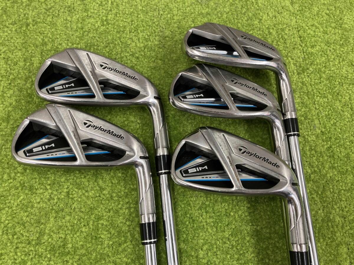 TaylorMade テーラーメイド SIM MAX アイアンセット ゴルフクラブ