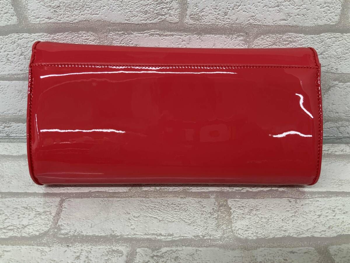 Christian Louboutin RIVIERA CLUTCH PATENT CALF クリスチャン ルブタン リビエラ クラッチ パテント カーフ ショルダーバッグ レディース
